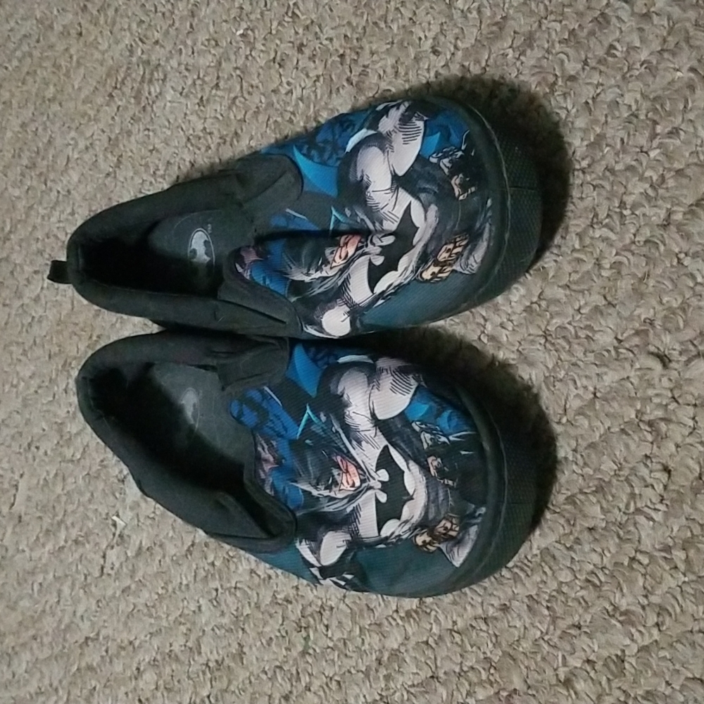 Batman slip on shoes